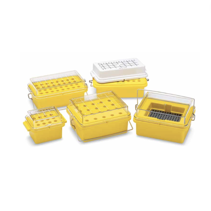 Cryostorage, Freeze Rack, PCR chilled rack, 100 places storage box