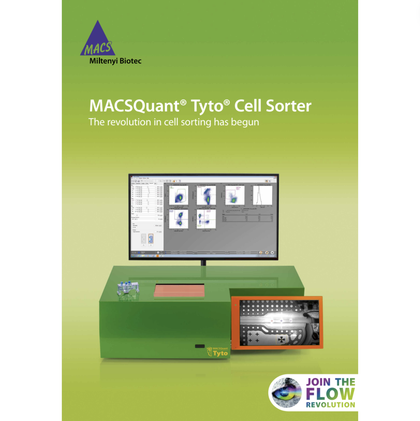 Flow Cytometry, Express mode MACquant, Cell Sorter, Tyto