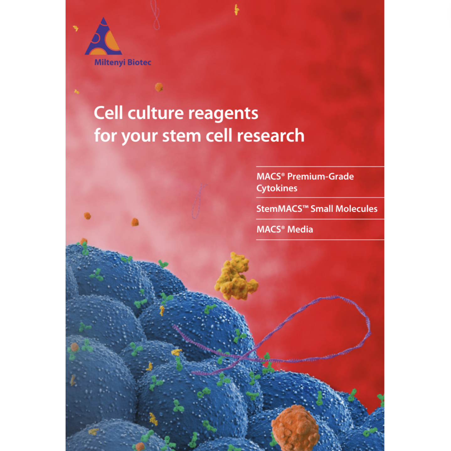 Cell Culture reagent, Cytokines, Small Molecules, Media